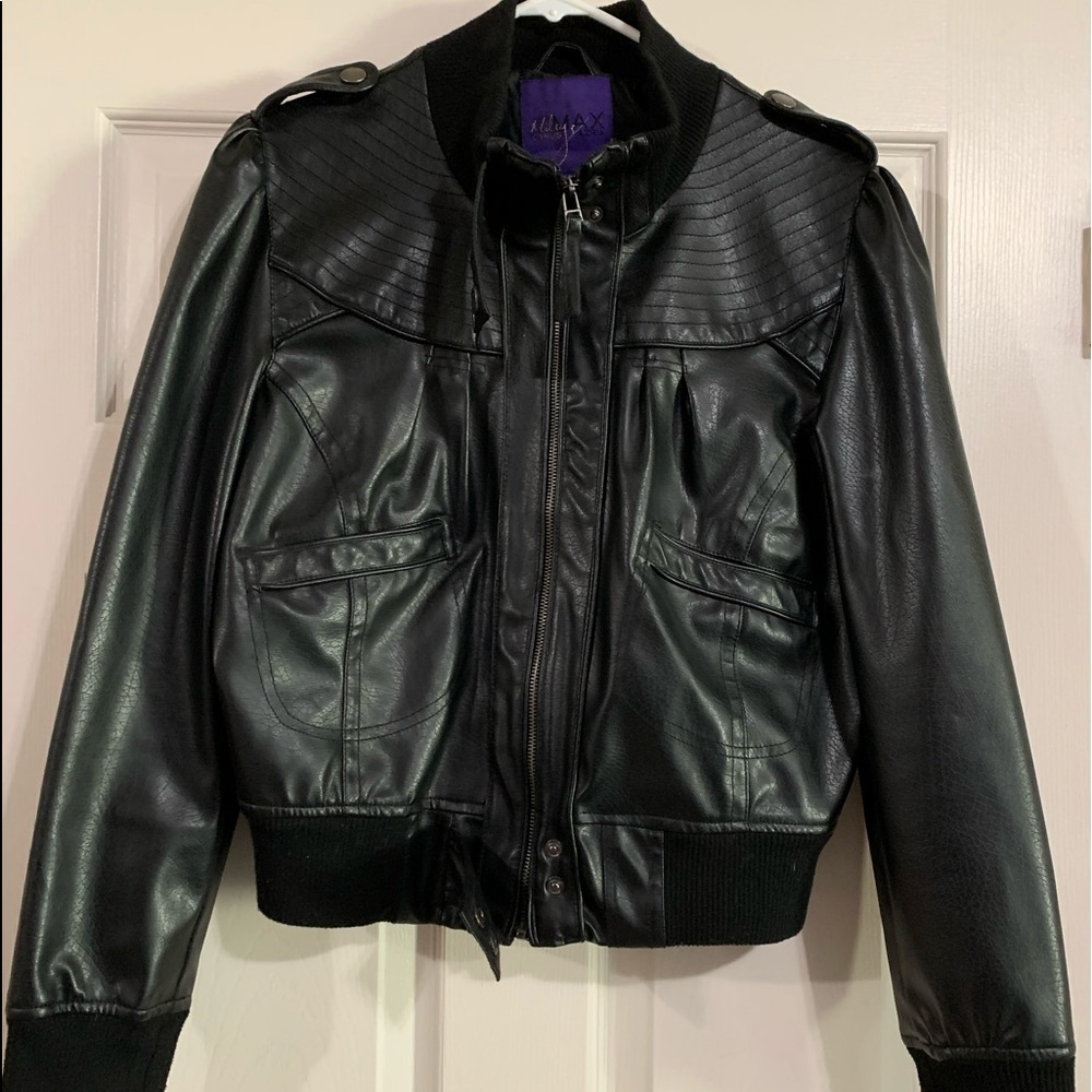 Miley Cyrus Max Azria Leather Jacket